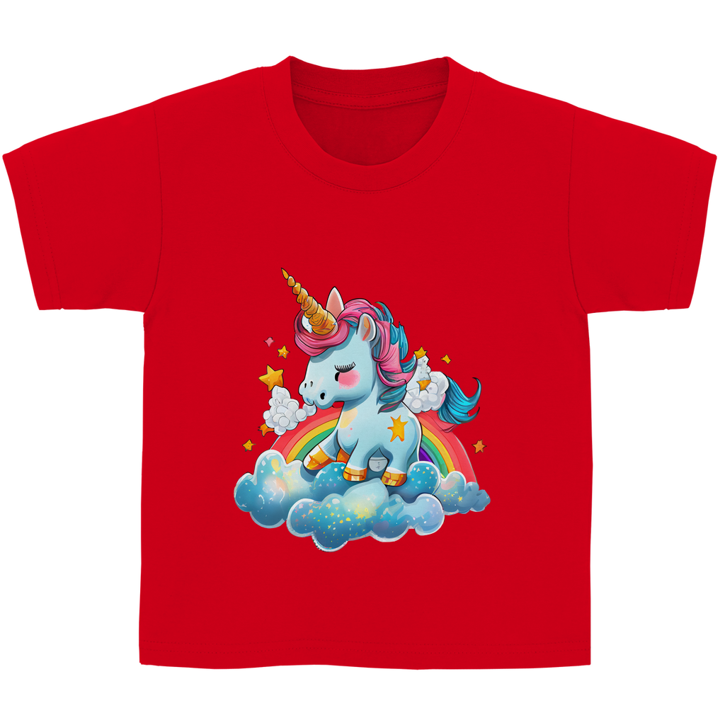 Kinder Basic T-Shirt unicorn-01
