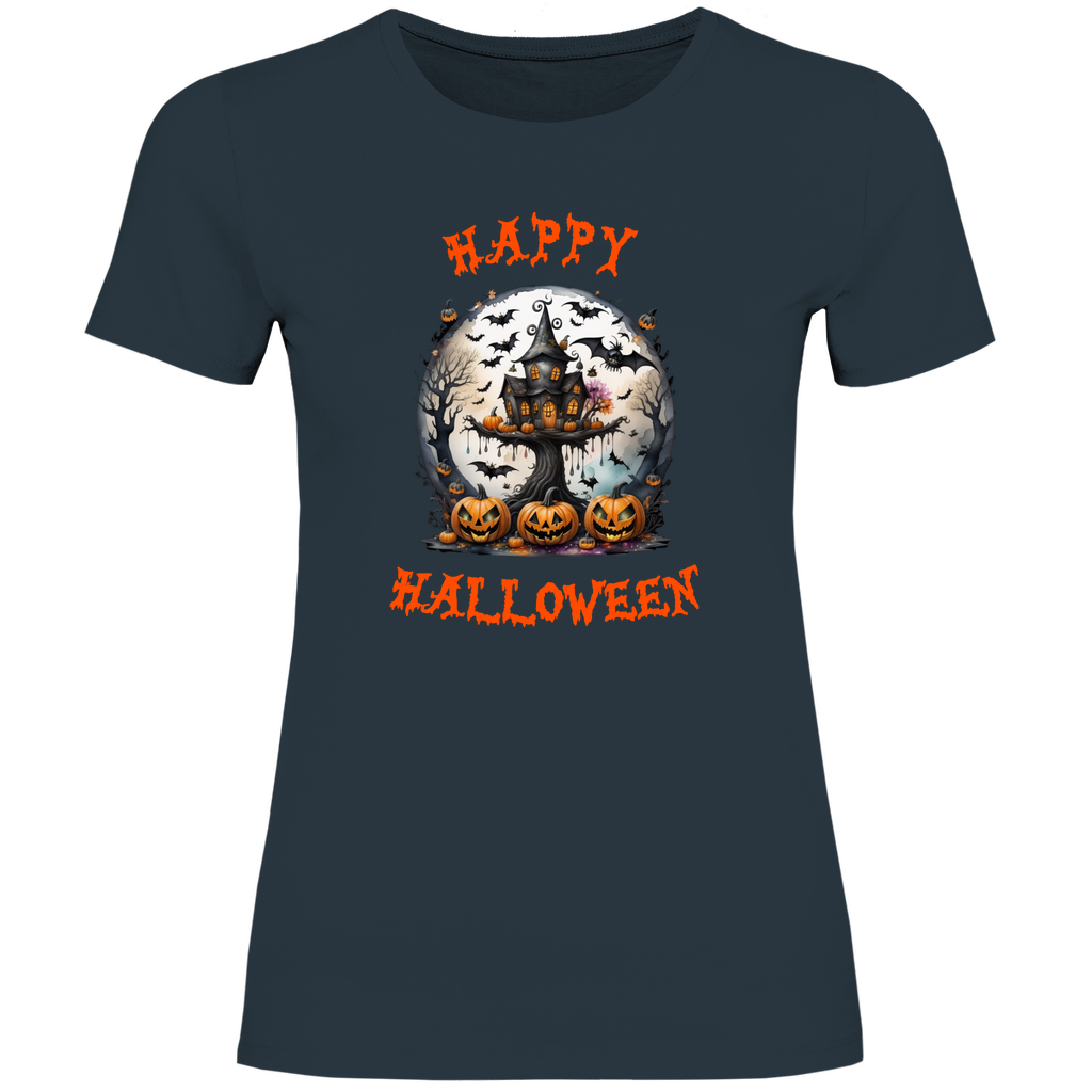 Damen T-Shirt HALLOWEEN-12