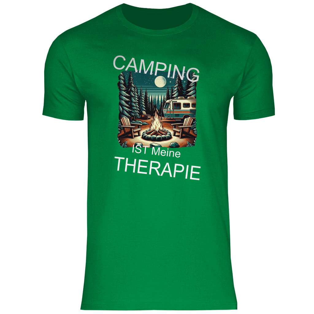 Herren T-Shirt Camping-Therapie-01