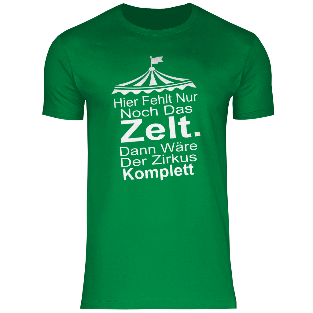 Herren T-Shirt hier fehlt nur noch-w