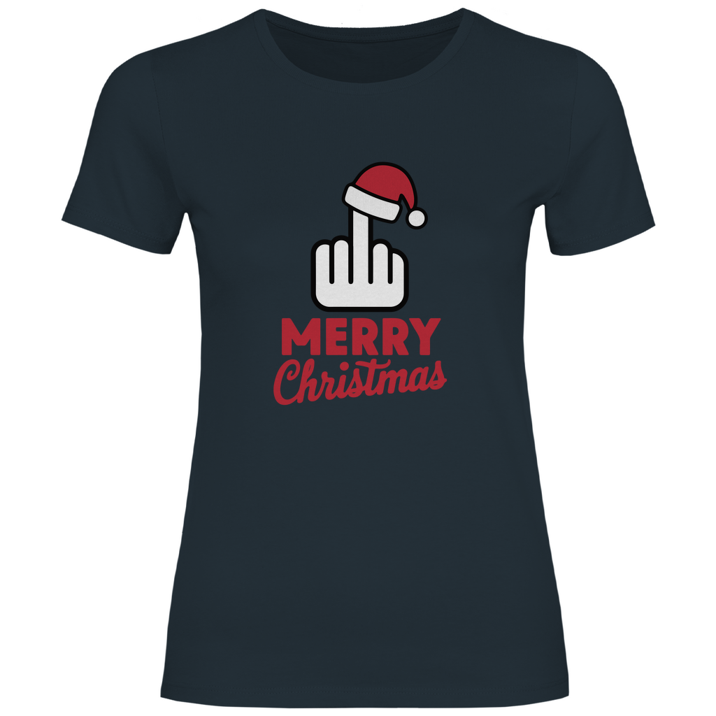 Damen T-Shirt weihnachten-06