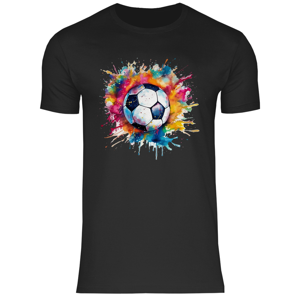 Herren T-Shirt Fußball-01