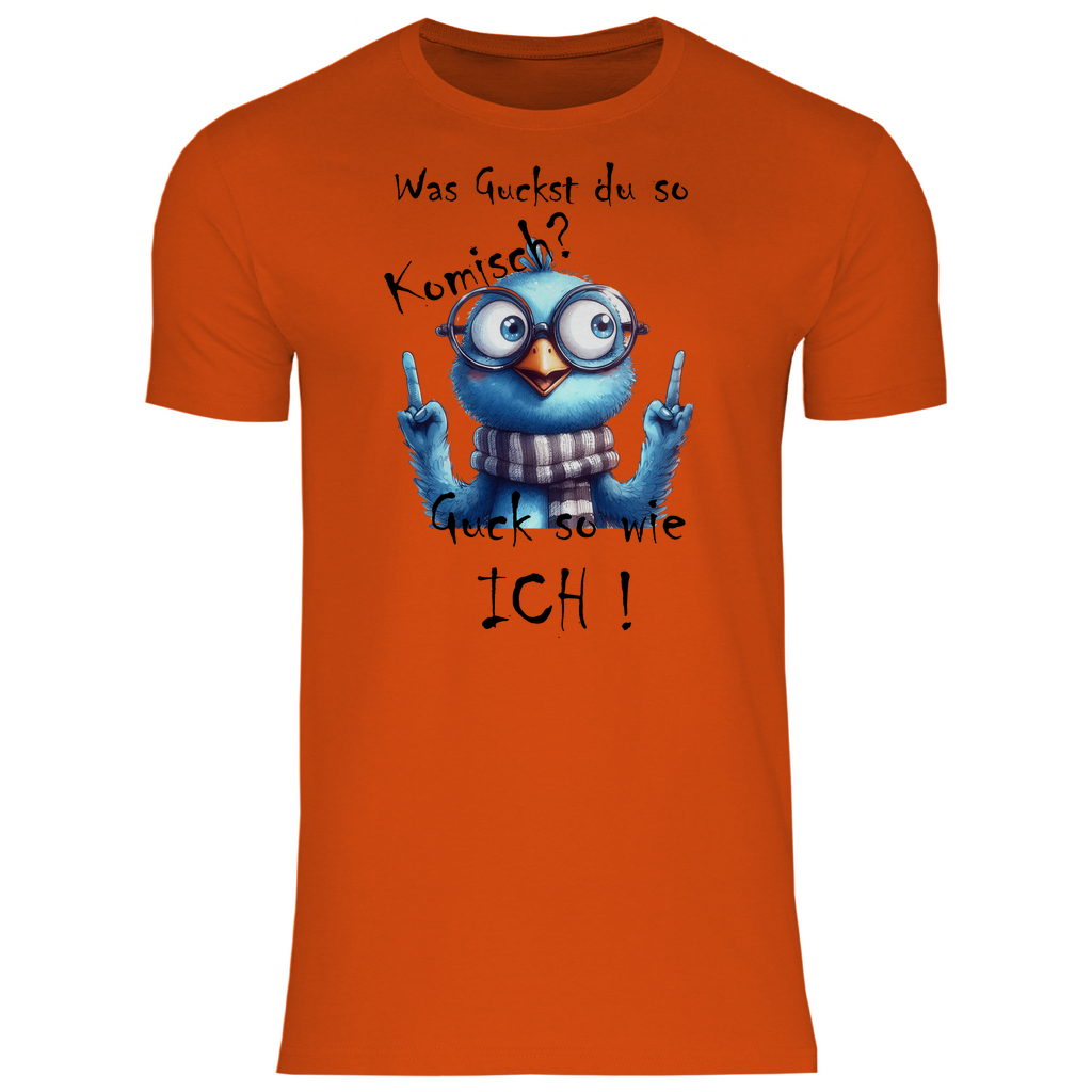 Herren T-Shirt was kuckst du ? 02S