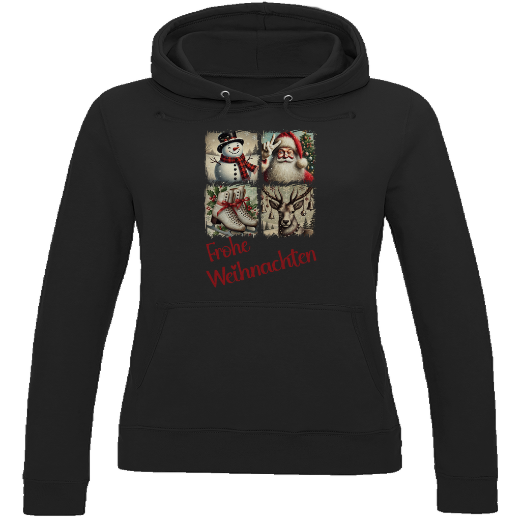 Damen Hoodie weihnachten-10