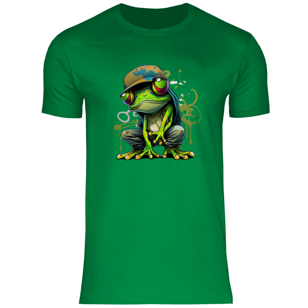Herren T-Shirt Frosch-2