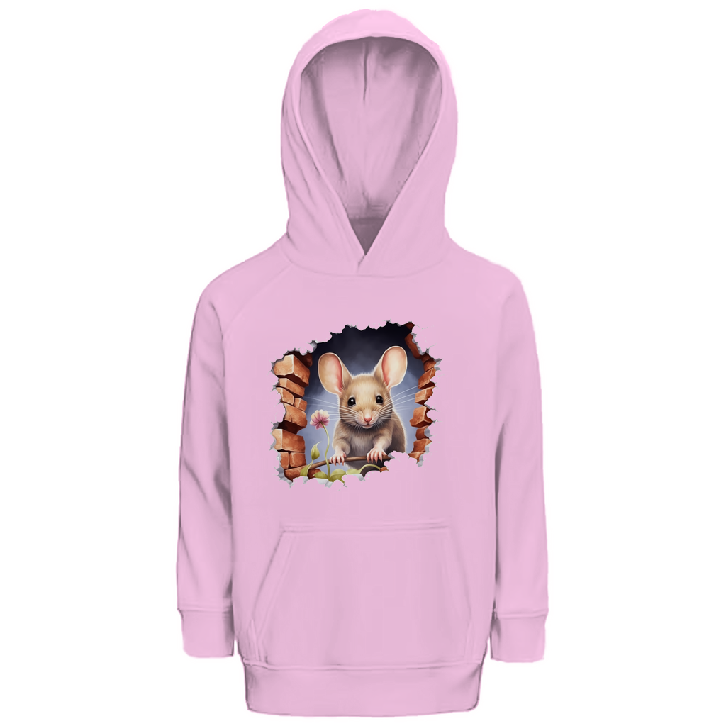 Kinder Premium Bio Hoodie maus-03