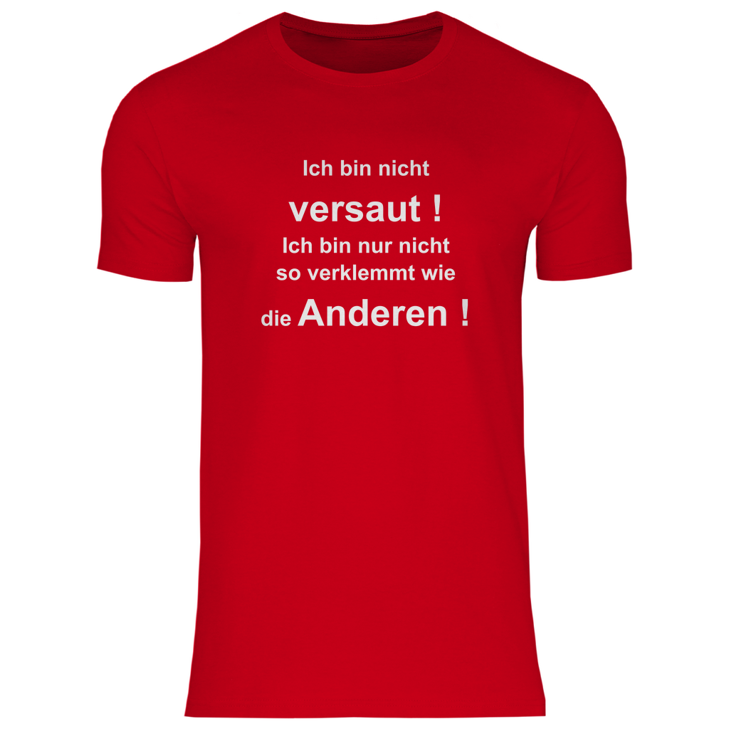Herren T-Shirt ich bin nicht-01