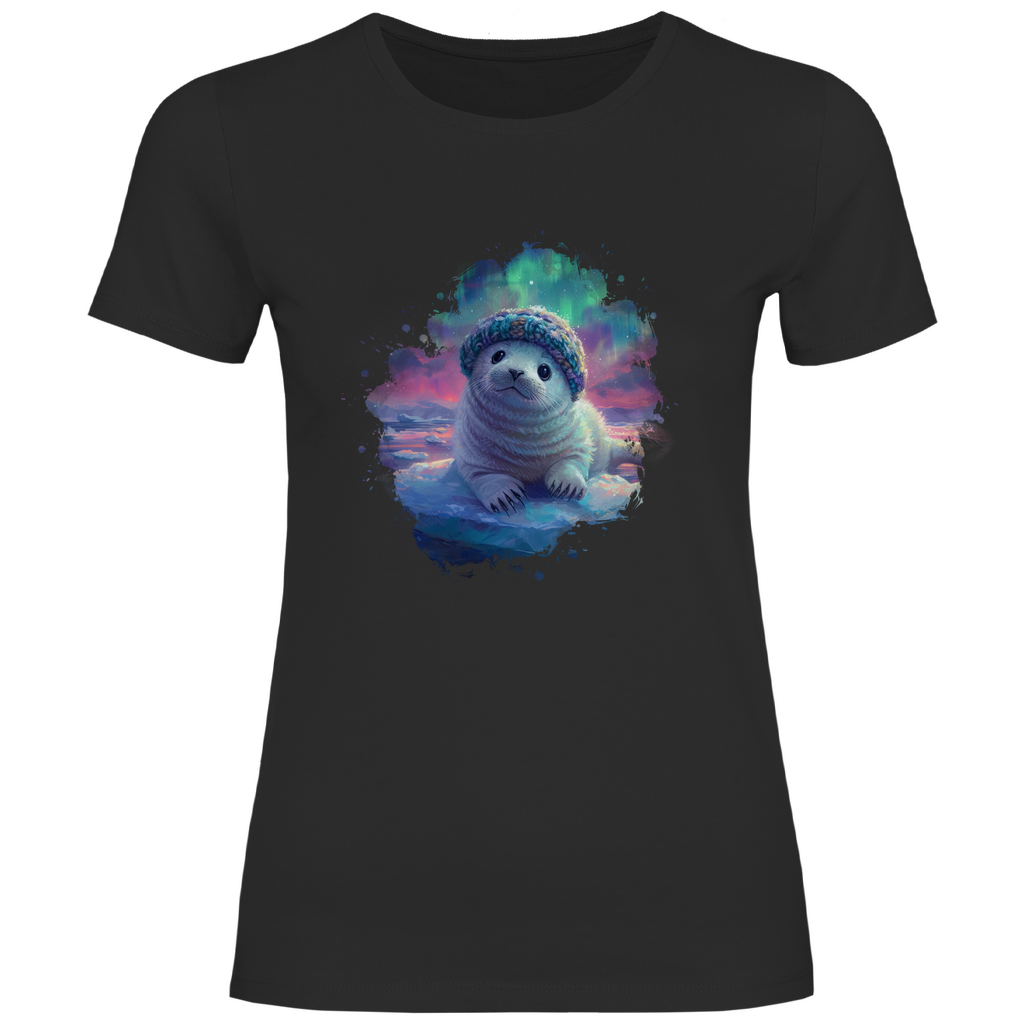 Damen T-Shirt Seehund-02