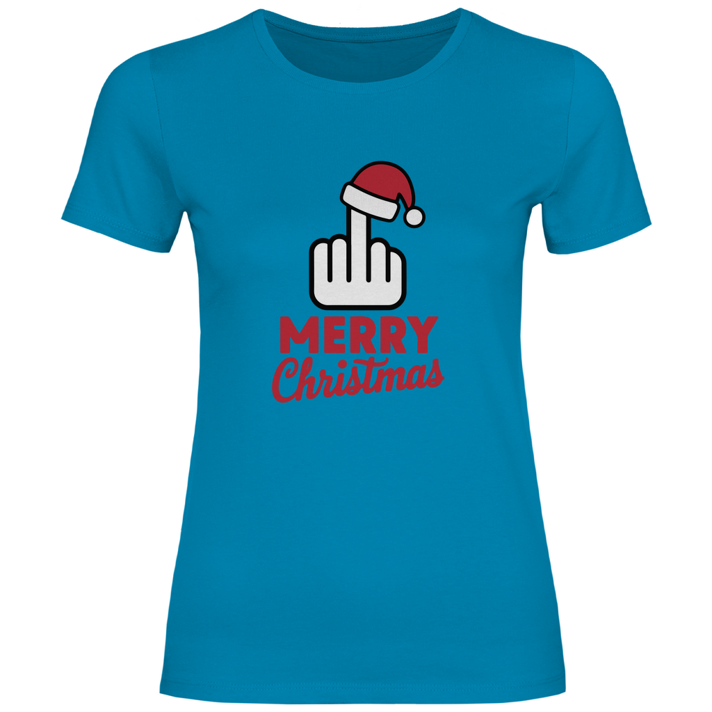 Damen T-Shirt weihnachten-06