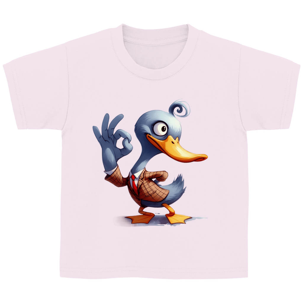 Kinder Basic T-Shirt ente01