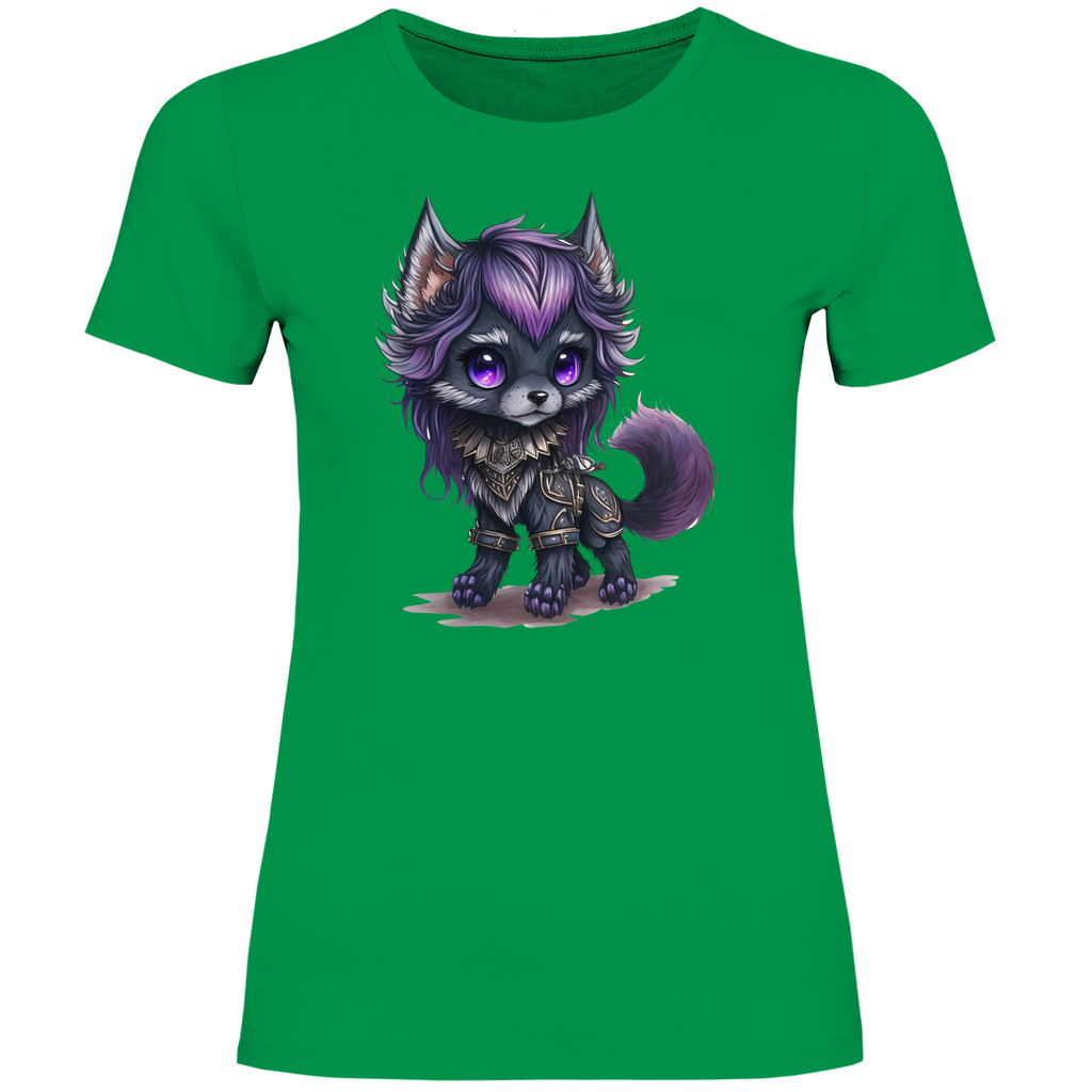 Damen T-Shirt wolf 02