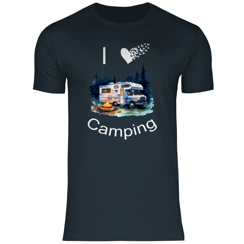 Herren T-Shirt camping-07