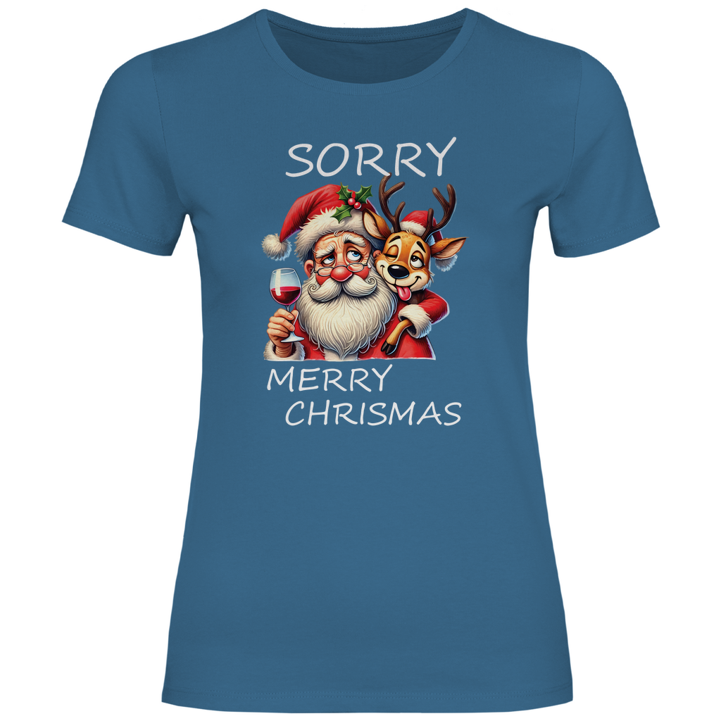 Damen T-Shirt weihnachten-13