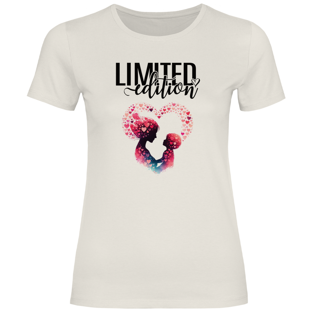 Damen T-Shirt mutter mit kind-03