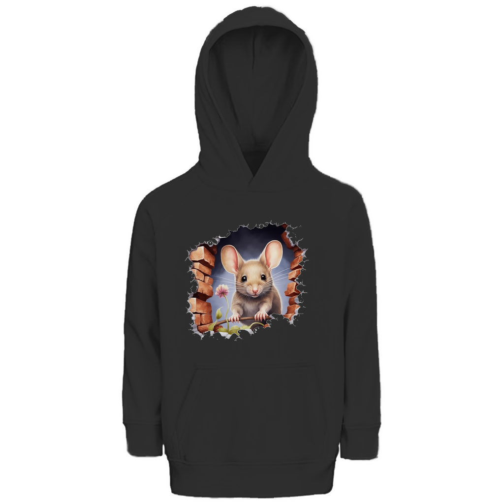 Kinder Premium Bio Hoodie maus-03