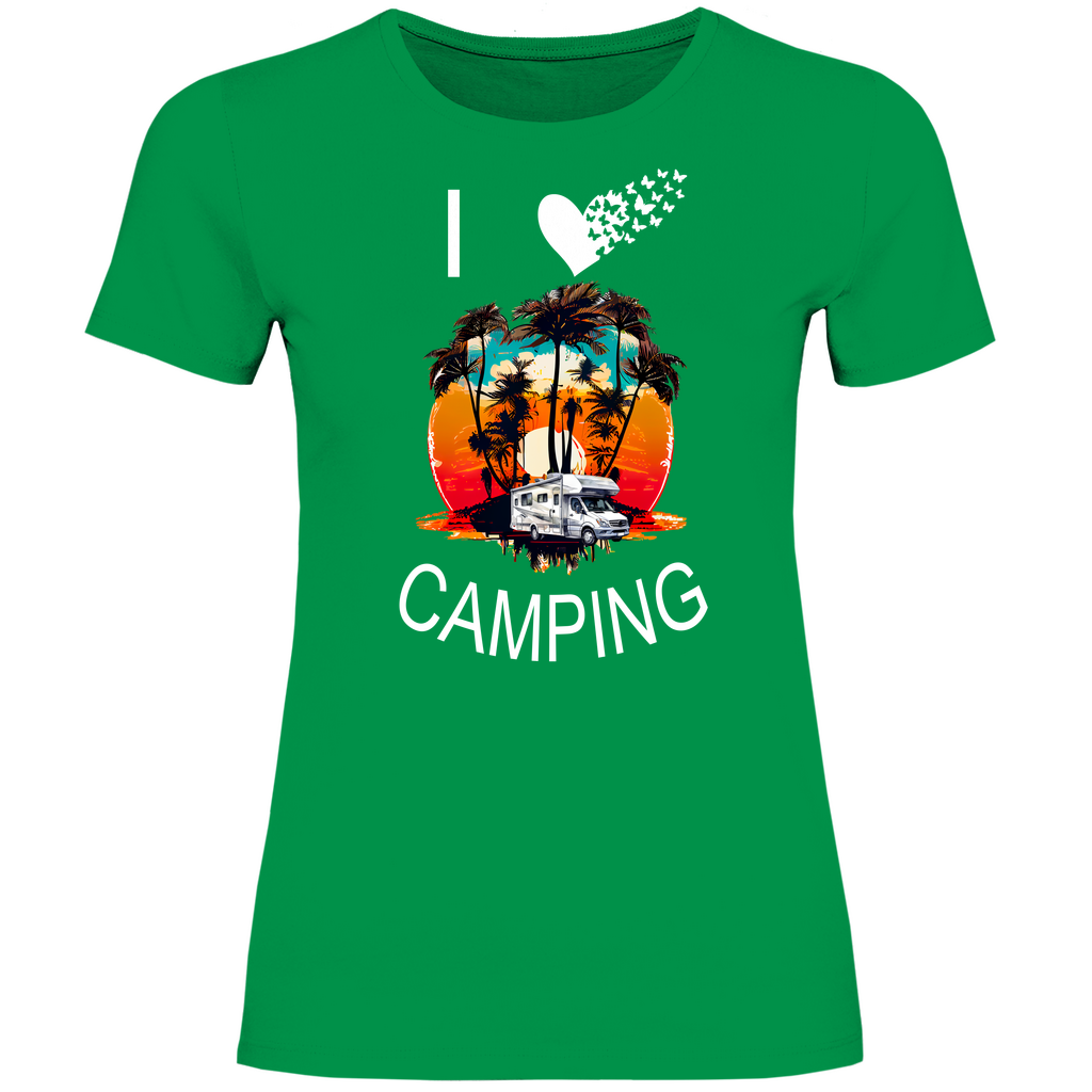 Damen T-Shirt Camping-05